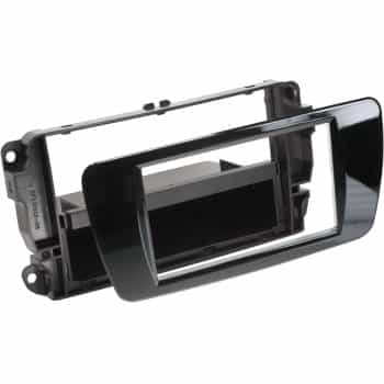 Panneau 2-DIN Seat Ibiza 2008-2017 - Couleur: Noir Piano