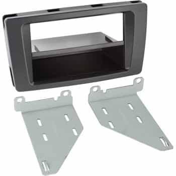 Panneau 2-DIN Skoda Octavia/ Yeti avec poche Couleur: Noir