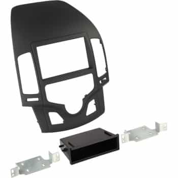 Panneau 2-DIN RT Hyundai i30 avec climatisation automatique 2007-2012 Couleur: Noir