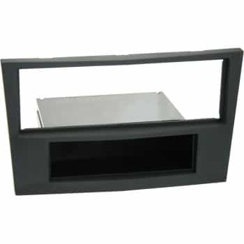 Panneau RT 1-DIN avec plateau de rangement. Opel Astra 2004-2010 Couleur: Charbon