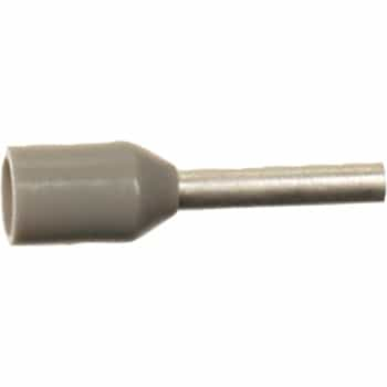 Embout de fil Gris 4,0 mm² (100 pièces)