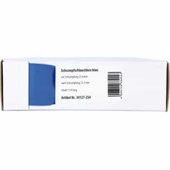Gaine thermorétractable Bleu Ø 25,4 mm / Longueur 5 mètres
