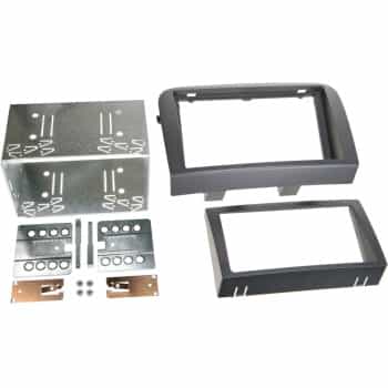 Panneau 2-DIN Fiat Croma | 2005-2010 | Couleur noir