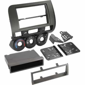 Panneau 2-DIN Honda Fit 2006-2007 Couleur: Noir