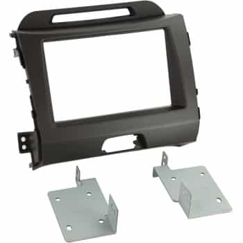 Panneau 2-DIN Kia Sportage III 2010-2016 - Couleur: Gris Foncé