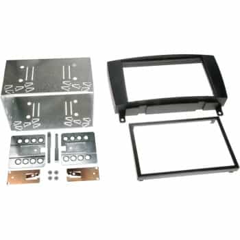 Panneau 2-DIN Mercedes Benz CLK W209 facelift 2004-2010 Couleur: Noir