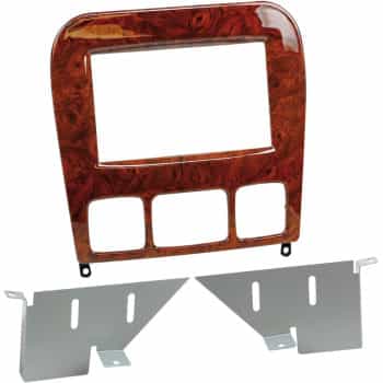 Panneau 2-DIN Mercedes Benz Classe S (W220) 1998-2004 - Couleur: Aspect Bois
