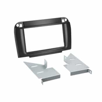 Panneau 2-DIN Mercedes Benz Classe CL (W215)/Classe S (W220) 1998-2005 Couleur: Noir