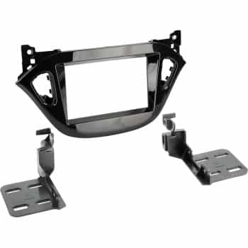 Panneau 2-DIN Opel Corsa (E) 2017-2019 Couleur: Peinture Piano Noir