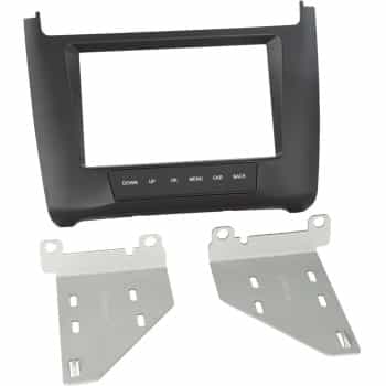 Panneau 2-DIN Volkswagen Polo 6C 2014-2019 Couleur: Noir