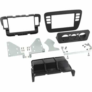 Panneau 2-DIN Volkswagen up! / Seat Mii / Skoda Citigo 2011-2016 Couleur: Noir