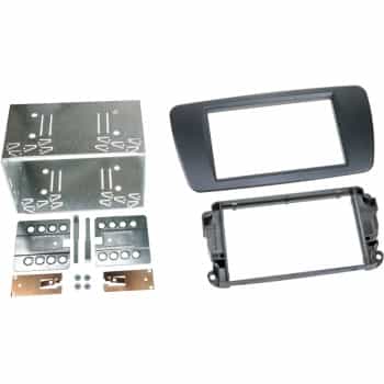 Panneau 2-DIN Seat Ibiza 2008-2017 - Couleur: Azabach noir