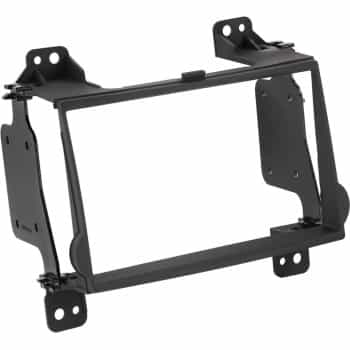 Panneau 2-DIN Hyundai H1 2008-2015 Couleur: Touch Caoutchouc Noir