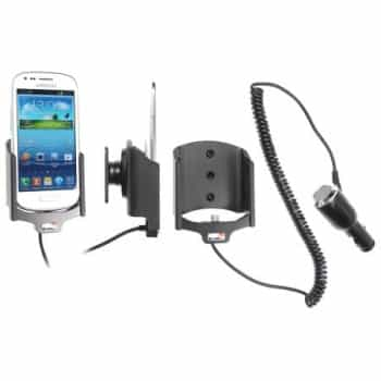 Support actif Samsung Galaxy S III mini GT-i8190 avec chargeur 12/24V