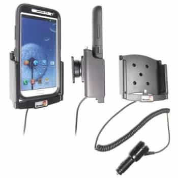 Support actif Samsung Galaxy Note II GT-N7100 avec chargeur 12/24V. Défenseur Otterbox