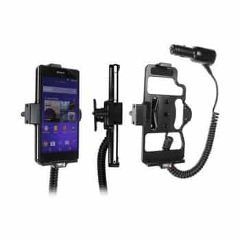 Support Sony Xperia Z2 Active avec chargeur 12/24V