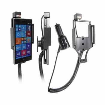 Support actif Nokia Lumia 830 avec chargeur 12/24V