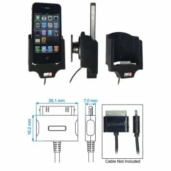 Apple iPhone 4/4S Support passif avec pièce pour câble Griffin Power Jolt