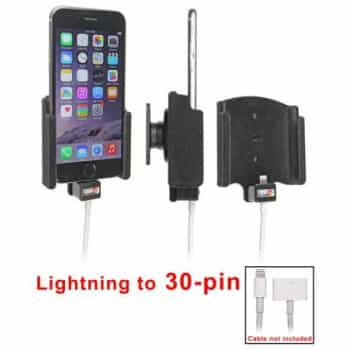 Support passif Apple iPhone 6 / 6S. Câble adaptateur Lightning vers 30 broches d'origine (rembourré)