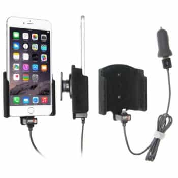 Support actif Apple iPhone 6 Plus / 6S Plus / 7 Plus / 8 Plus / Xs Max avec prise USB 12V