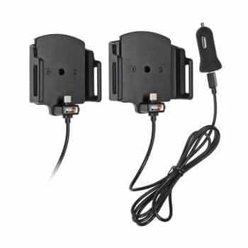 Support universel USB-C avec prise USB 12V 62-77mm / 9-13 mm