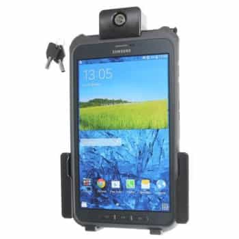 Support passif actif pour Samsung Galaxy Tab. Avec serrure et clé