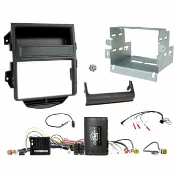KIT d'installation 2-DIN Porsche Macan 2014-2016 sans système audio, adaptateur Info