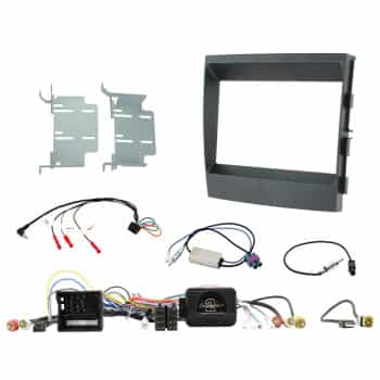KIT d'installation 2-DIN Porsche Panamera 2009-2016 sans système audio et avec SWI