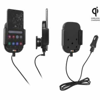 Support actif sans fil Qi Samsung Galaxy S20 avec prise USB 12V