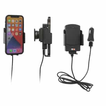 Support/chargeur Qi universel réglable 61-83/6-11mm USB sig.plug