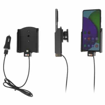 Support Samsung Galaxy A52 Active avec prise USB 12V.