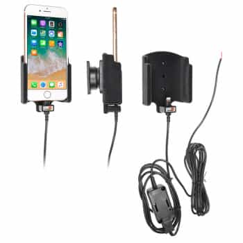 Support actif Apple iPhone 8 avec alimentation fixe (rembourré)