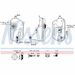 Vase d'expansion, liquide de refroidissement