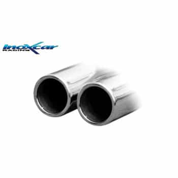 Pot d'échappement sport 100% inox sur mesure pour Volkswagen Polo (AW) 2.0 GTI 200cv 2017- 2x80mm