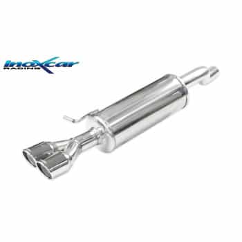 Pot d'échappement sport 100% inox sur mesure pour Volkswagen Polo (AW) 2.0 GTI 200cv 2017- 2x80mm X-Race