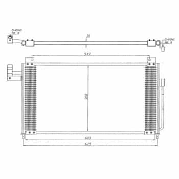 Condenseur, climatisation 35341 NRF