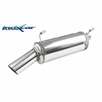 Pot d'échappement sport 100% inox sur mesure pour Peugeot 206 CC 1.6 (109cv) 2000- 90mm Racing