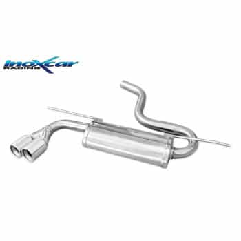 Pot d'échappement double sport en acier inoxydable 100% adapté pour Volkswagen Golf VII 2.0 GTD 184PK 2012-2019 2x