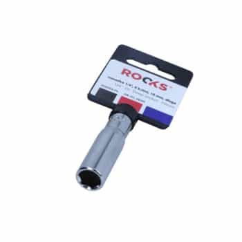Rooks Douille 1/4", 6 pans, 10 mm, longue