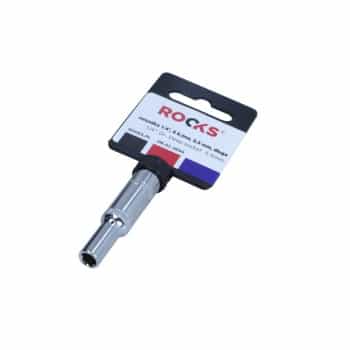 Rooks Douille 1/4", 6 pans, 5,5 mm, longue
