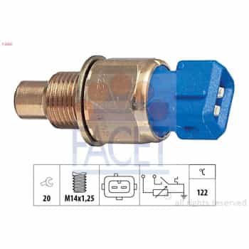 Sonde de température, liquide de refroidissement Made in Italy - OE Equivalent 7.3552 Facet