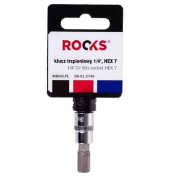 Douille à embout Rooks 1/4", Allen 7