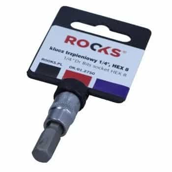 Douille à embout Rooks 1/4", Allen 8