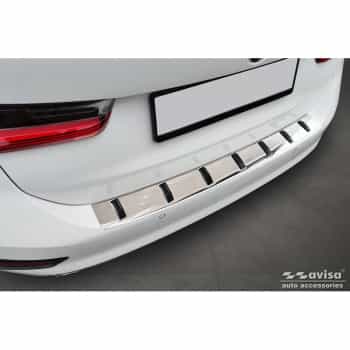 Protection de pare-chocs arrière en acier inoxydable sur mesure pour BMW Série 3 (G21) Touring 2019-2022 'STRONG E