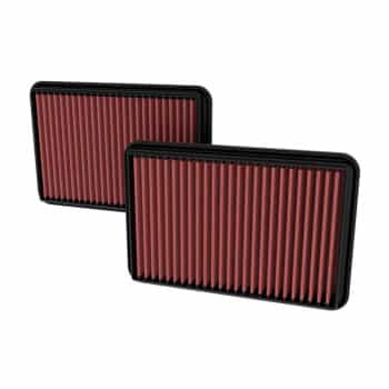 Filtre de remplacement K&N sur mesure pour Dodge RAM 1500 TRX 6.2L V8 2021-2023 (Ensemble de 2 pièces) (33-5115)