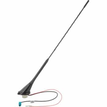 Antenne de toit universelle 16 V AM/FM amplifiée (active) Angle de placement de 52 degrés