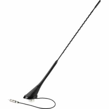 Antenne de toit universelle 16 V AM/FM passive angle de placement de 52 degrés