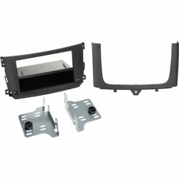 Panneau 2-DIN avec compartiment de rangement Smart Fortwo OEM navigation Noir