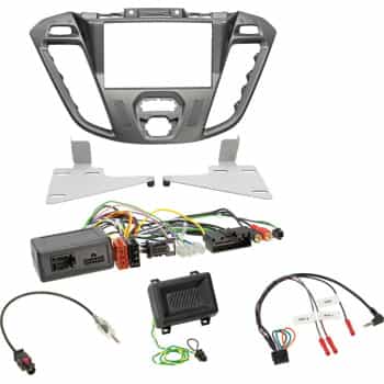 Kit 2-DIN Ford Custom 2012-2016 Euro 5 Argent