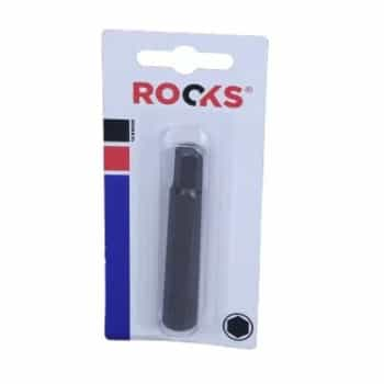 Embout Rooks 10 mm (3/8") Hex 12 mm x 75 mm